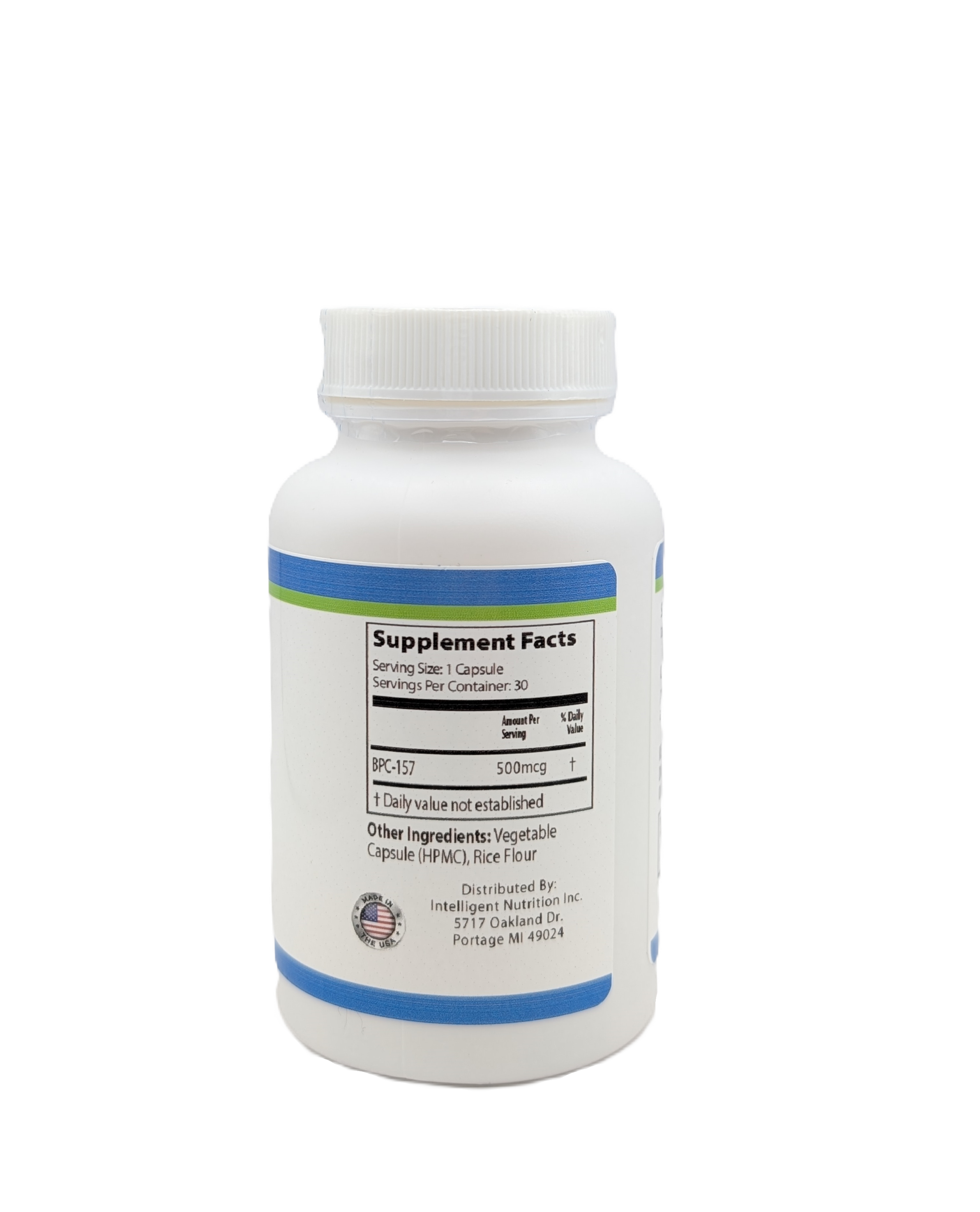 is bpc 157 safe for kids Pure BPC-157 - 500 mcg, 60 capsules main image 1